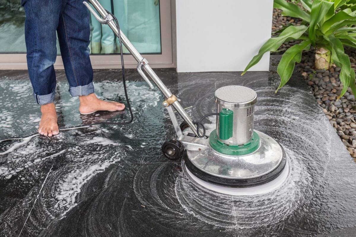 Dịch Vụ Đánh Bóng Sàn Đá Là Gì?